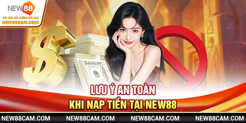 Lưu ý an toàn khi nạp tiền tại New88