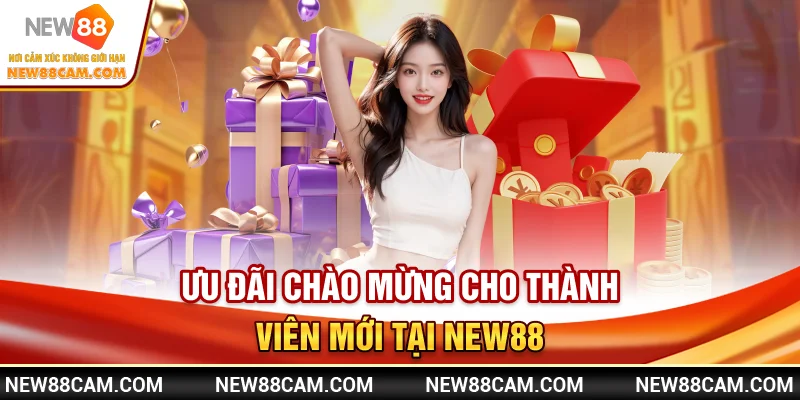 Ưu đãi chào mừng cho thành viên mới tại New88